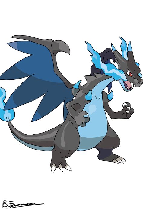 Mega Charizard (Pokemon X version) by SomeShortGuy on DeviantArt