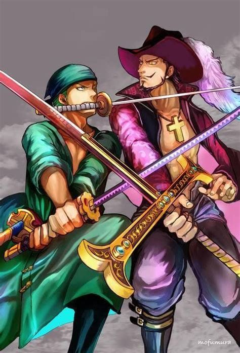 Zoro vs Mihawk | Manga anime one piece, One piece, Zoro one piece