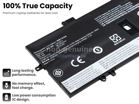 Lenovo ThinkPad X1 CARBON GEN 8-20U90068CX replacement battery | UAEBattery