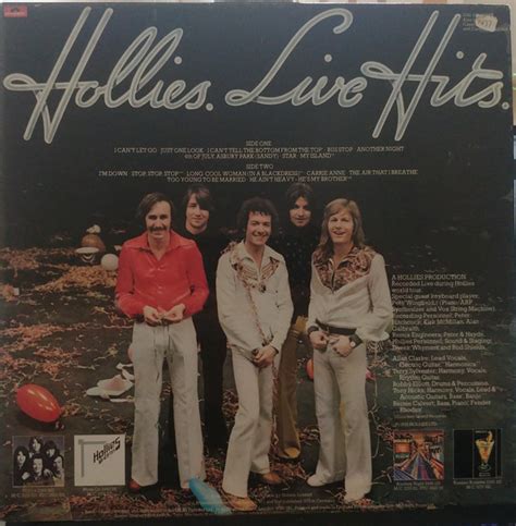 The Hollies - Hollies Live Hits Vinyl LP Album (LP Record) - Vinyl Records and CDs For Sale ...