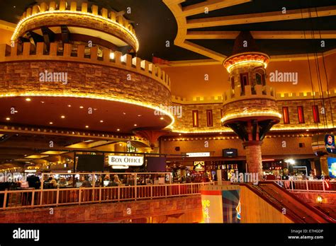 Lobby of Excalibur Hotel and Casino, Las Vegas, Nevada, USA Stock Photo ...