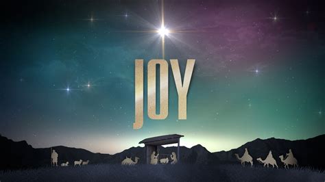 Nativity Christmas Joy | Motion Video Background