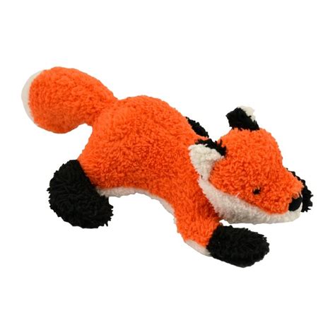 Tall Tails 12" Plush Fox Squeaker - Soft Toy for Pets