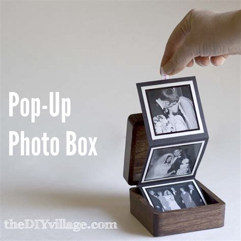 Pop-Up Photo Box (Gift Idea) - the DIY village