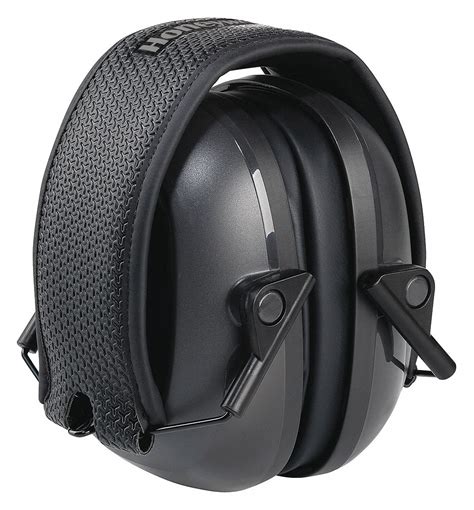 HONEYWELL HOWARD LEIGHT Folding Ear Muffs, 24 dB Noise Reduction Rating ...