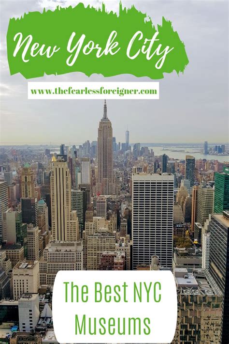 The Only New York City Museums Map & List You Need to Explore the Top Museums in NYC - The ...