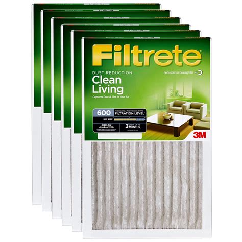 3M Filtrete 14x20x1 Dust and Pollen Air Filter (6-Pack) | eBay