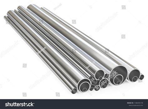 Steel Pipes Different Types Isolated On Stock Illustration 1188495178 | Shutterstock