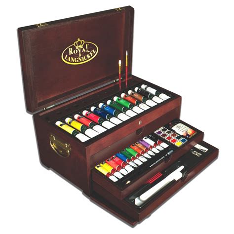 Premier Painting Chest - 80 Piece Mixed Media Art Set - CraftyArts.co.uk