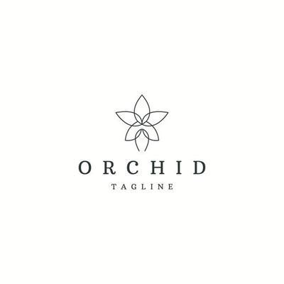 Orchid Logo Vector Art, Icons, and Graphics for Free Download