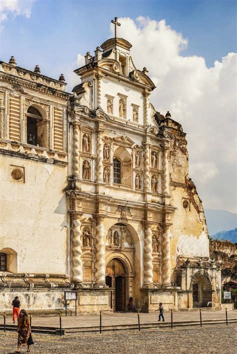 Facade of the Catholic Church Called Iglesia De San Francisco in ...