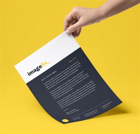 23 Business Letterhead Templates + Branding Tips - Venngage | Blog Hồng