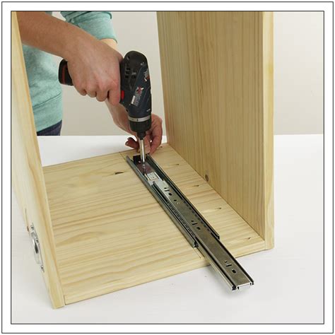 How to Install Drawer Slides | Installing drawer slides, Drawer slides, Draw slides