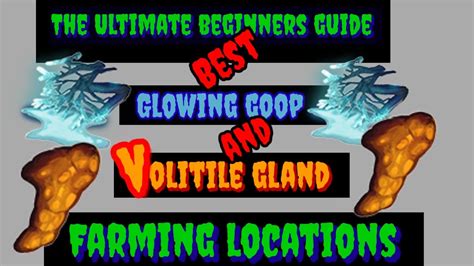 The ultimate beginners guide, Glowing goop and volatile best farming locations. conan exiles ...