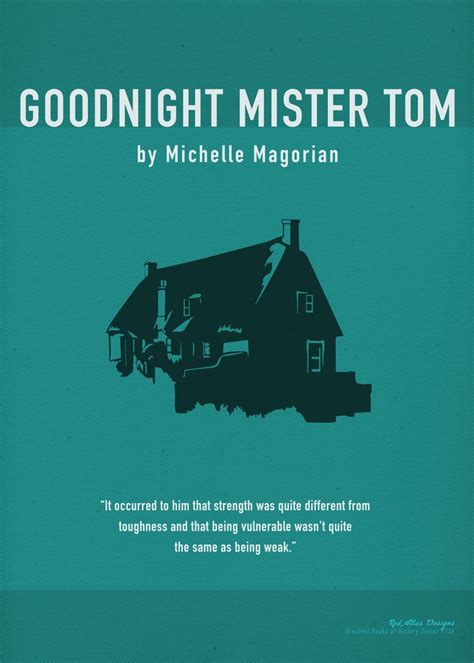 'Goodnight Mister Tom' Poster, picture, metal print, paint by Design Turnpike | Displate