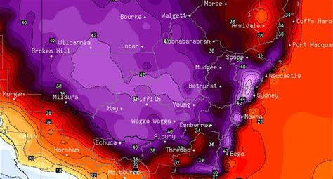 Weekend weather: NSW forecast map shows scorching weekend ahead