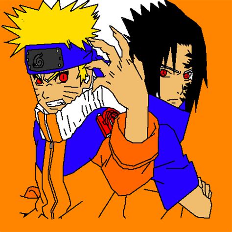 Pixilart - naruto chakra and sasuke by ceo-of-pain