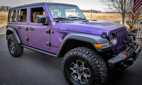 Featured Build: Purple Jeep Wrangler JL Rubicon – 2018+ Jeep Wrangler ...