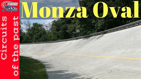 Monza Oval - A lap with the bicycle on the old Monza Banking - YouTube