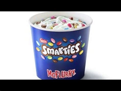 SMARTIES MCFLURRY - YouTube