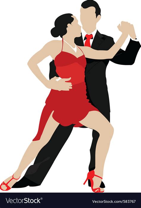 Ballroom dancing Royalty Free Vector Image - VectorStock