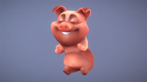 Pig - Buy Royalty Free 3D model by JoseDiaz [b29b504] - Sketchfab Store