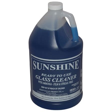 Keep Clean Sunshine Glass Cleaner - Gal. | Keep Clean Products