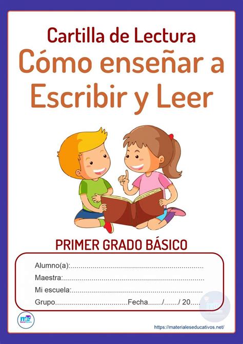 Cartillas de lectura leer y escribir más primer grado y preescolar ...