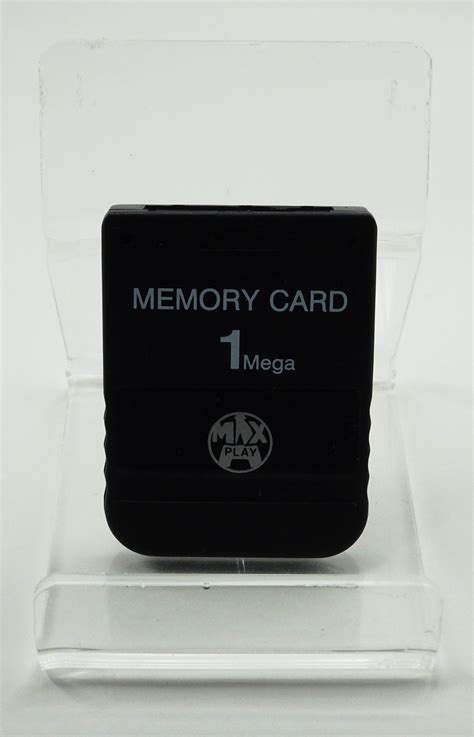 Playstation 1 Memory Card 1MB - Max Play - (Uoriginal) - Sort - SpilTema