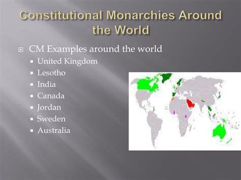 Constitutional Monarchy Countries