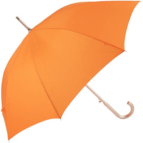 Orange Umbrella - Plain Coloured | Brolliesgalore