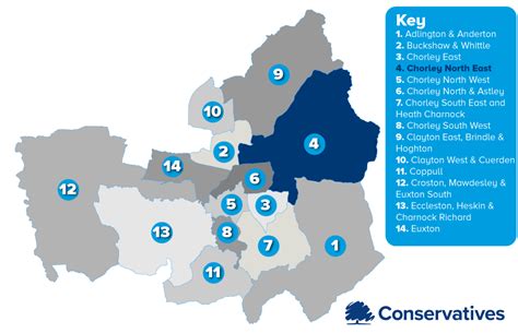 Ward map | Chorley Conservative Association