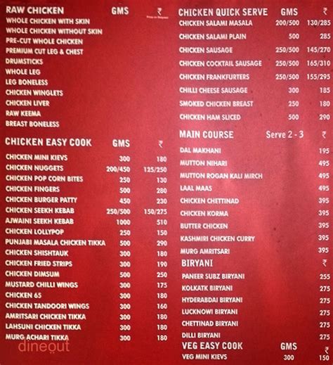 Menu of Republic of Chicken, Sector 67, Mohali | Dineout discovery