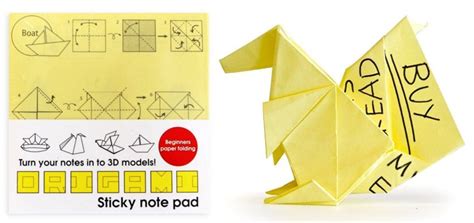 Easy Origami Folding With Sticky Notes - Origami