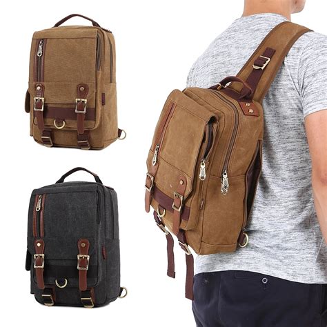 Mens Travel Sling Bag | Walden Wong