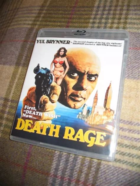 DEATH RAGE BLU-RAY - Yul Brynner, Barabara Bouchet, Martin Balsam, nudity, 1976 EUR 44,31 ...