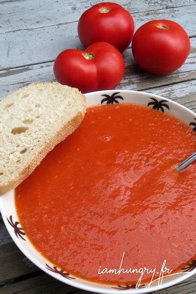 Soupe de tomates- IAMHUNGRY