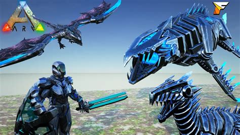 NEW BIONIC SKINS!! WYVERN TEK SADDLE, TEK SWORD & TEK SHIELD!! Ark Survival Evolved Dev Kit ...