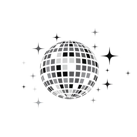 Disco ball vector icon illustration 17747568 Vector Art at Vecteezy