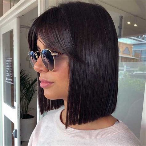 80 Stunning Long Bob With Bangs to Totally Change Your Outlook - HqAdviser