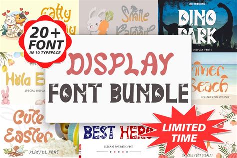 Display Font Bundle (2322002)