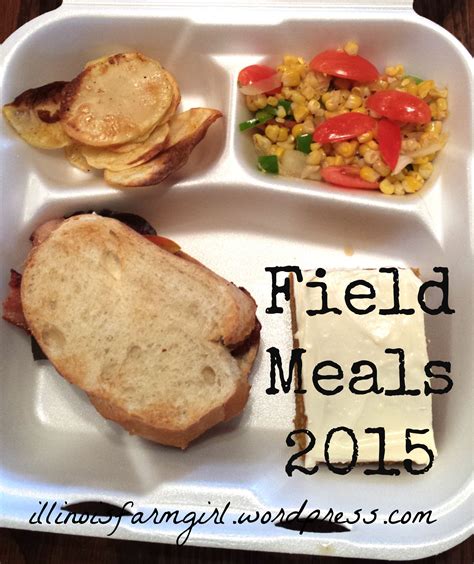 Field Meals | Field meals, Meals, Harvest recipes