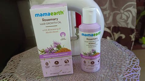 Mamaearth Rosemary Hair growth oil | with Rosemary and Methi Dana ...