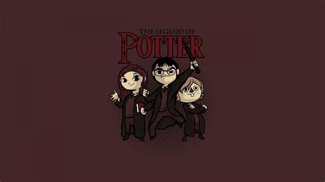 Harry Potter Cartoon Wallpapers - Wallpaper Cave