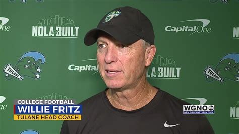 INTERVIEW: Tulane Football Head Coach Willie Fritz - YouTube