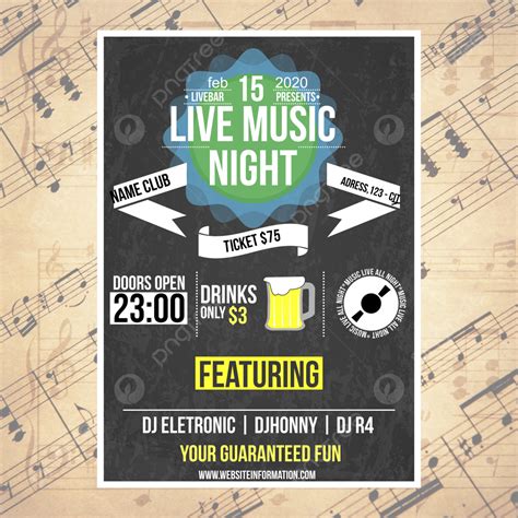 Flyers Live PNG, Vector, PSD, and Clipart With Transparent Background ...