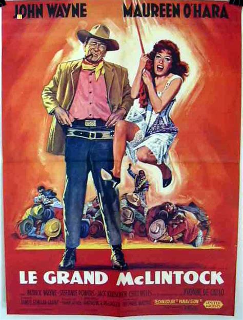 "GRAND MCLINTOCK, LE" MOVIE POSTER - "MCLINTOCK" MOVIE POSTER