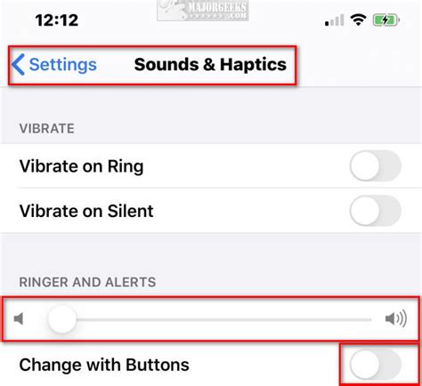 How to Fix Low or No iPhone Ring and Text Volume - MajorGeeks