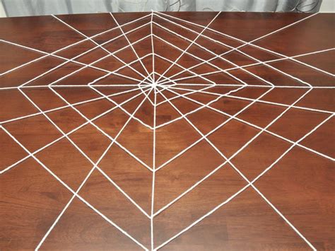 DIY Halloween Spider Web Decoration | DIY