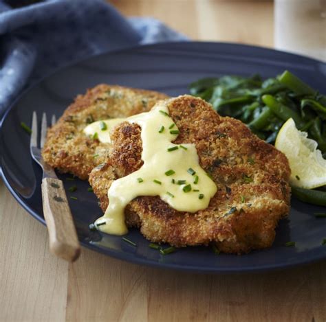 Crumbed beef schnitzel with Parmesan sauce - ChelseaWinter.co.nz | Schnitzel recipes, Beef ...